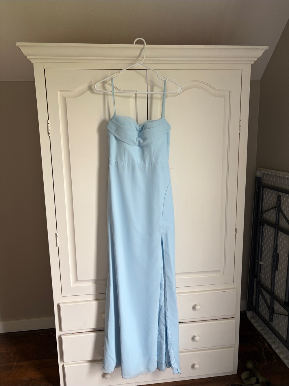 Azazie Light Blue Bridesmaid Dress